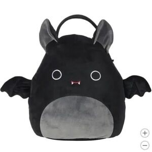 Bat Squishmallows 16” Plush Treat Pail